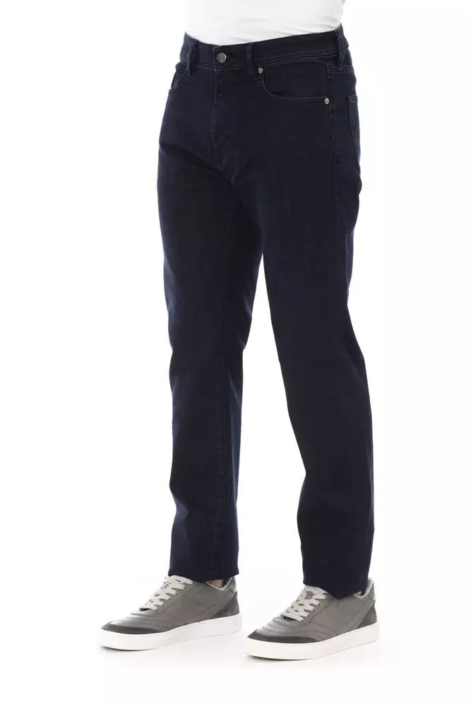 Blue Cotton Men Jeans
