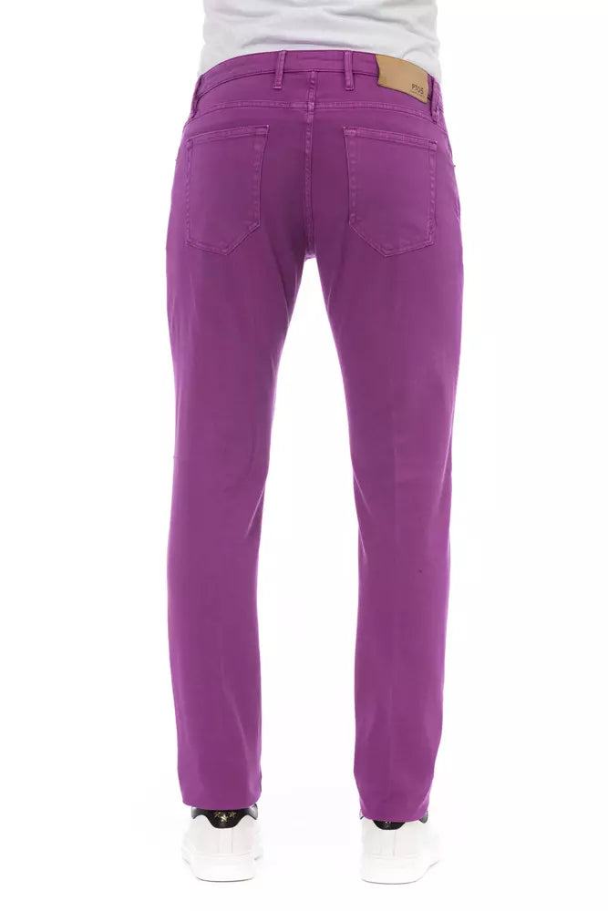 Violet Cotton Men Jeans