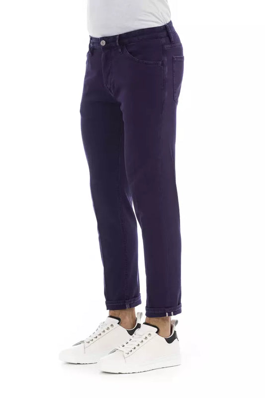 Violet Cotton Mens Jeans