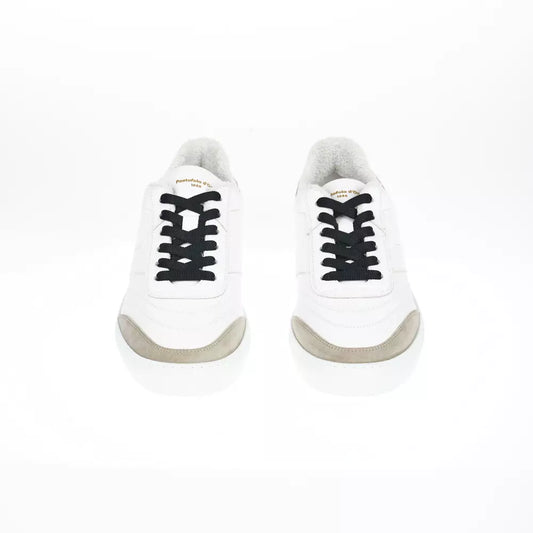 White Leather Men Sneaker