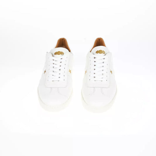 White Leather Men Sneaker