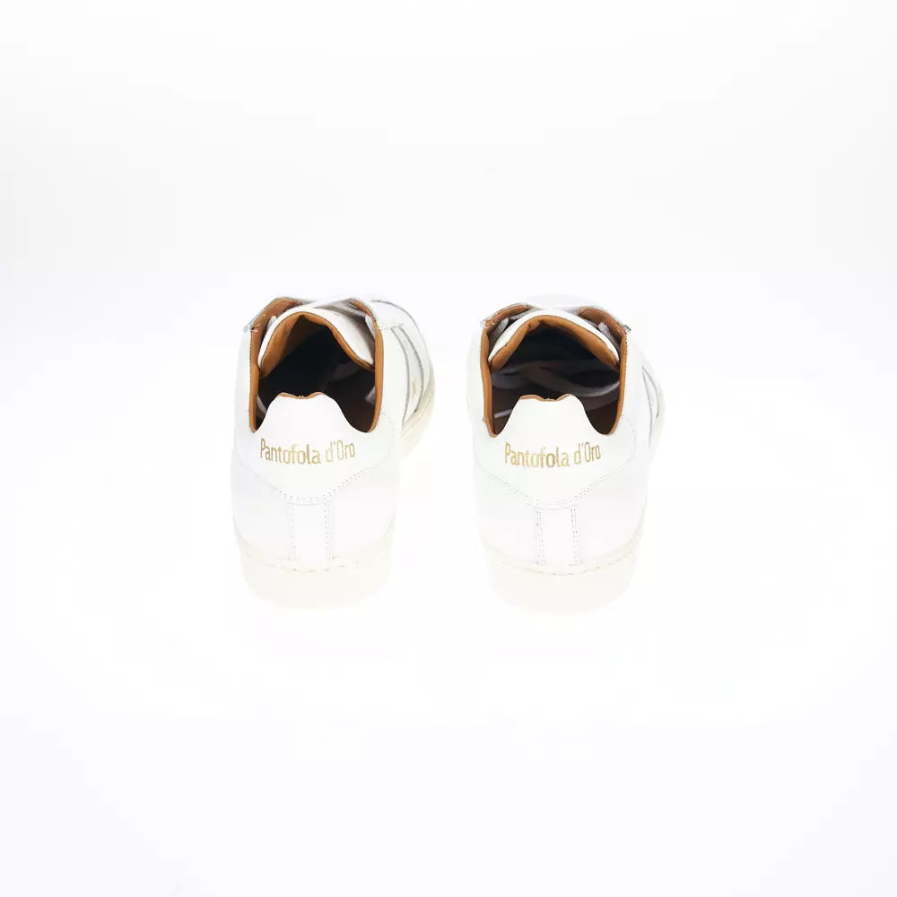White Leather Men Sneaker
