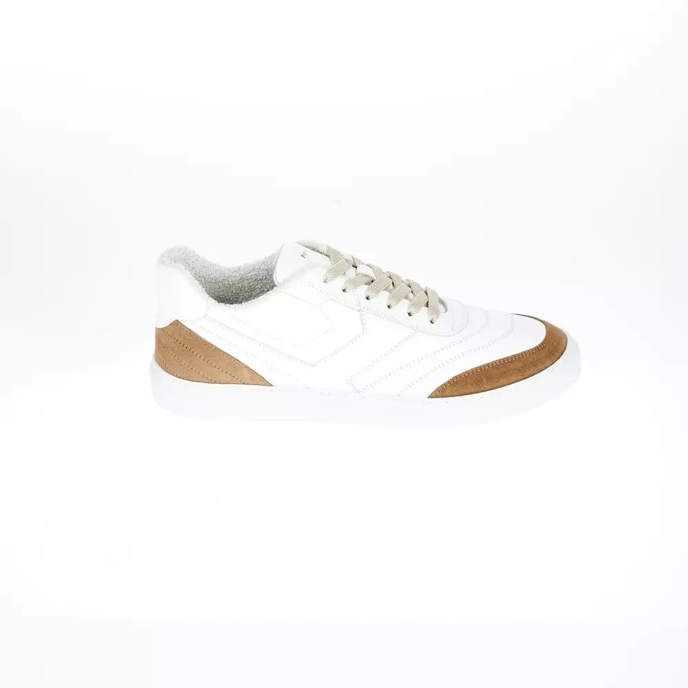 White Leather Men Sneaker
