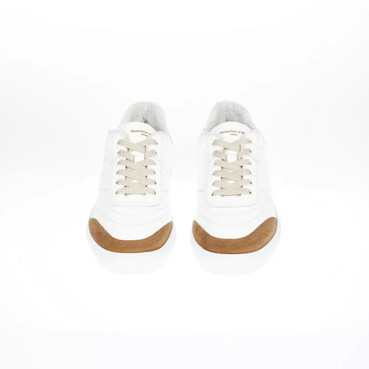 White Leather Men Sneaker