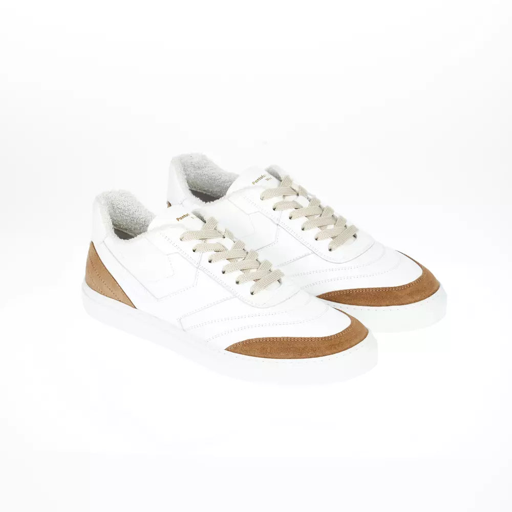 White Leather Men Sneaker