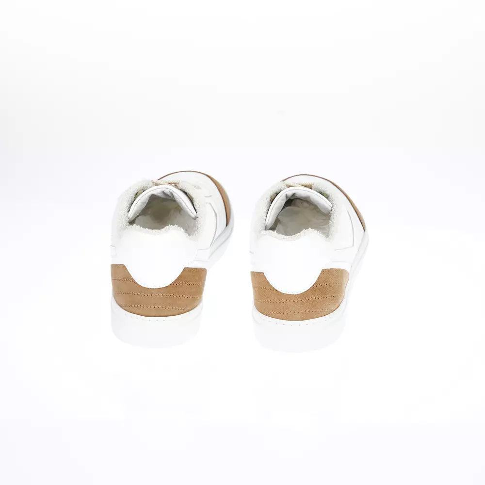 White Leather Men Sneaker