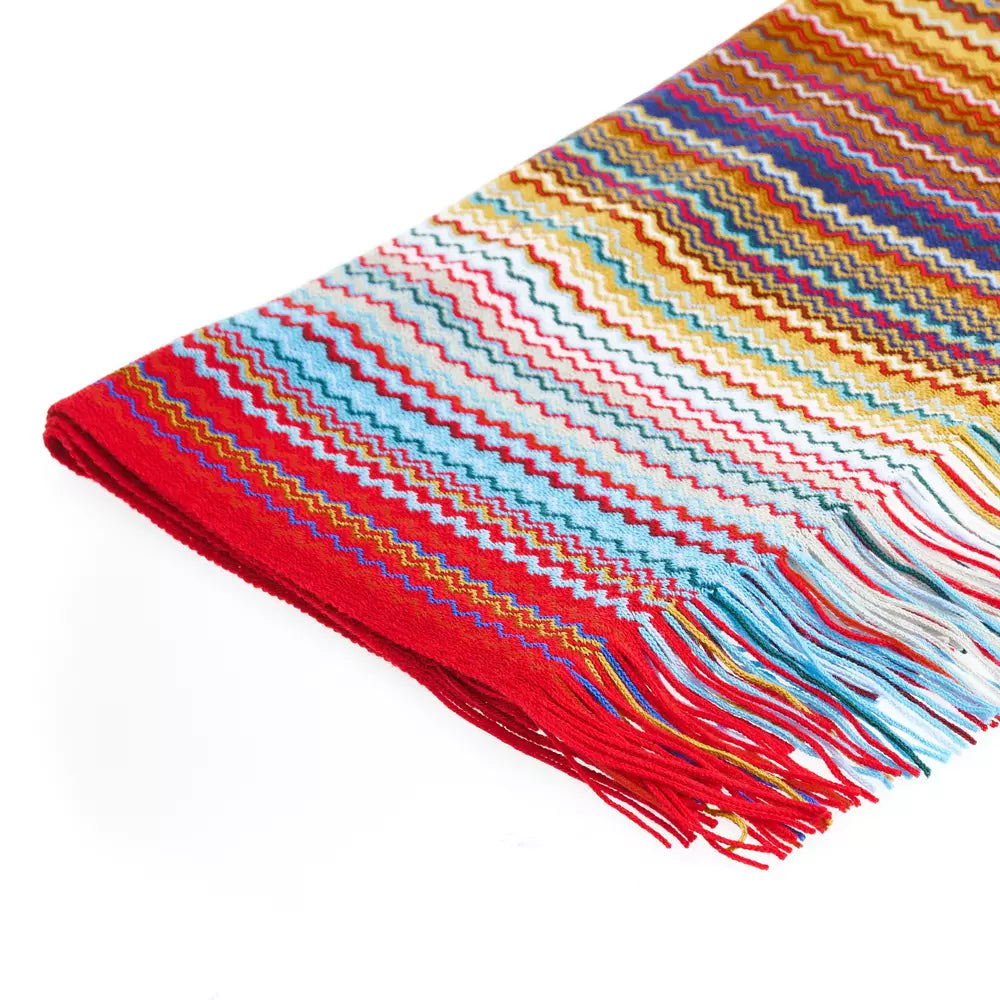 Multicolor Wool Women Scarf
