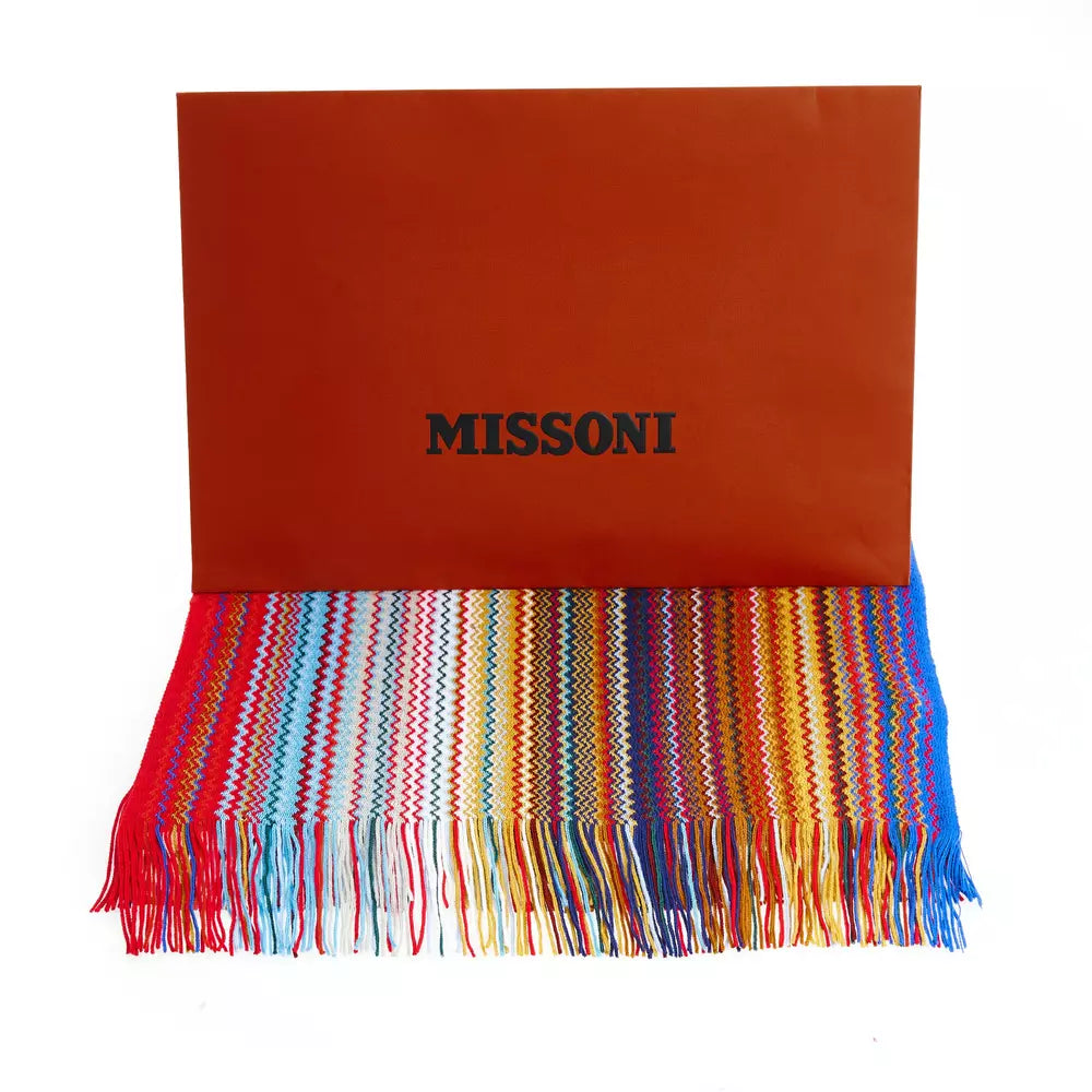 Multicolor Wool Women Scarf