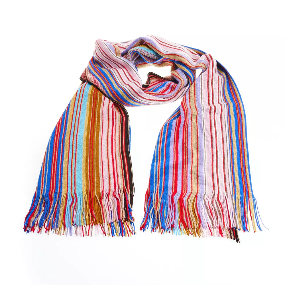 Multicolor Wool Women Scarf