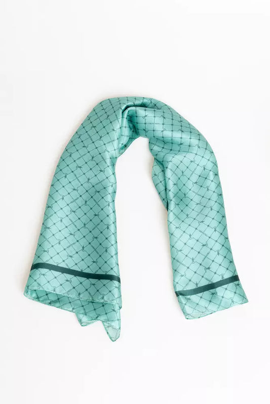 Light Blue Silk Scarf