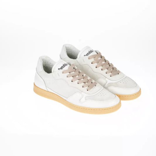 White Leather Men Sneaker