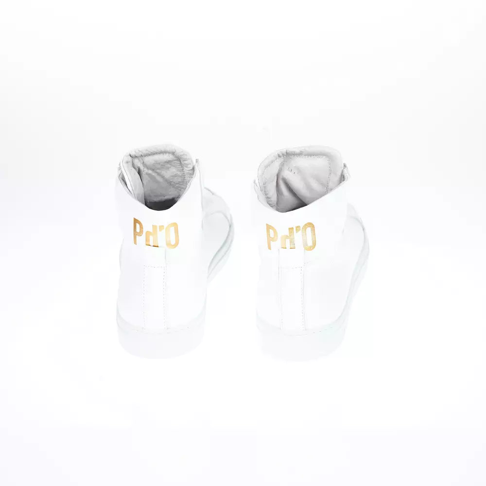 White Leather Men Sneaker