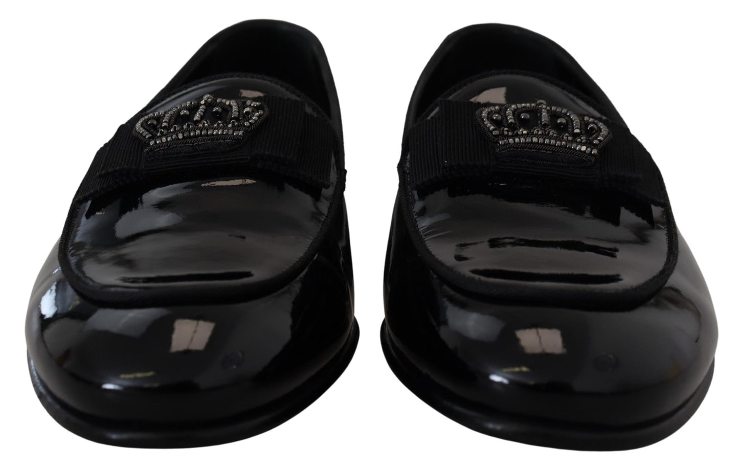 Elegant Patent Leather Slipper Loafers