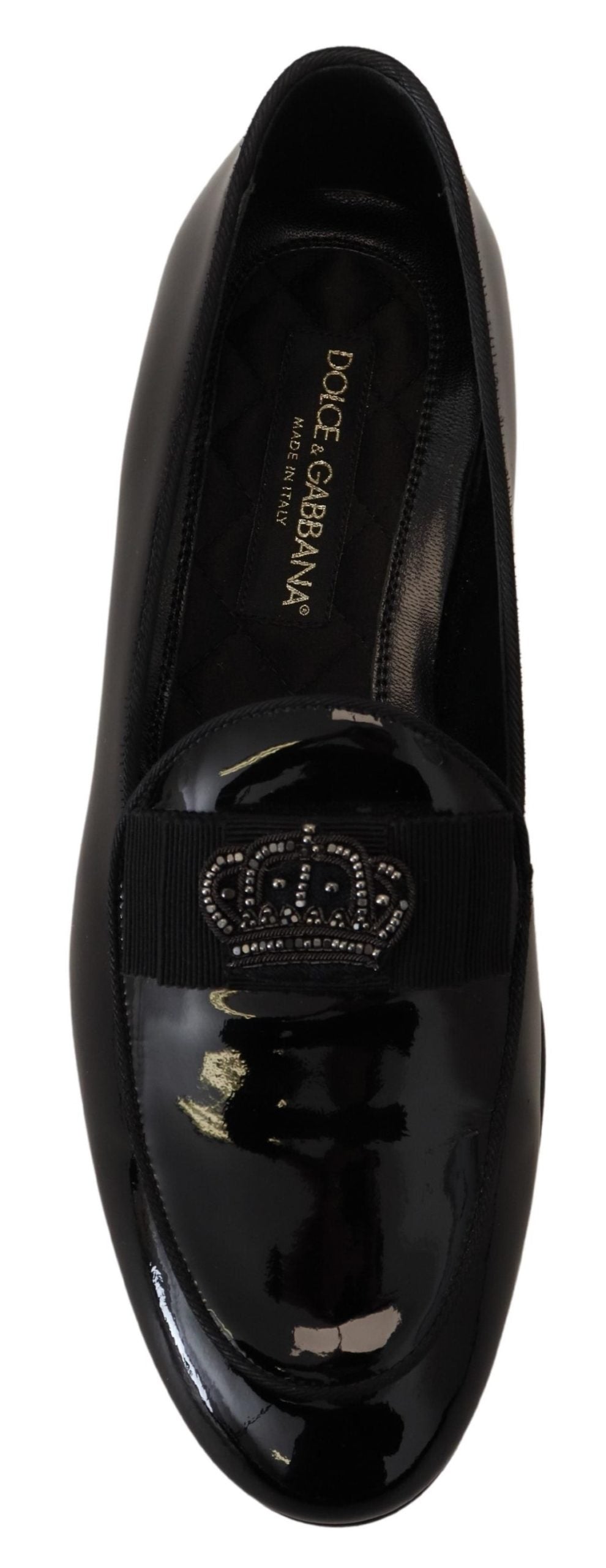 Elegant Patent Leather Slipper Loafers