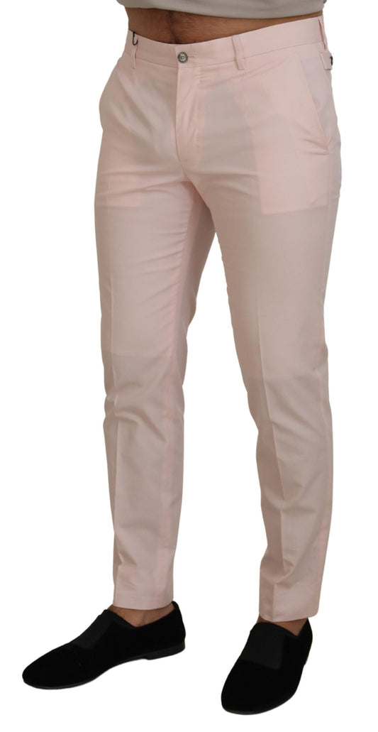 Elegant Pink Chino Pants - Perfect Stretch Fit