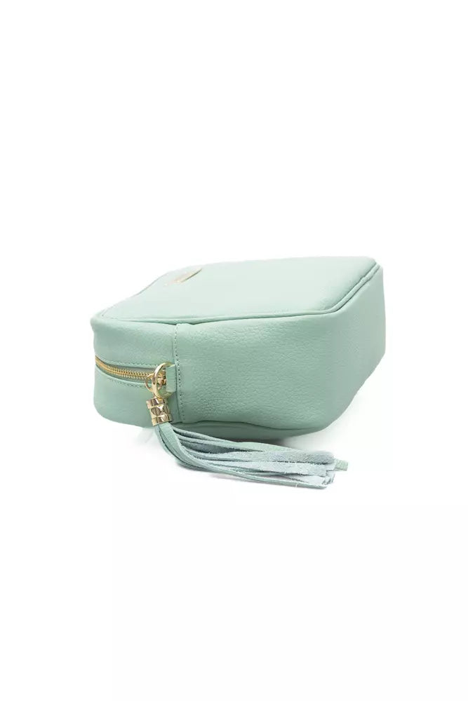 Green Leather Women Shoulder Bag