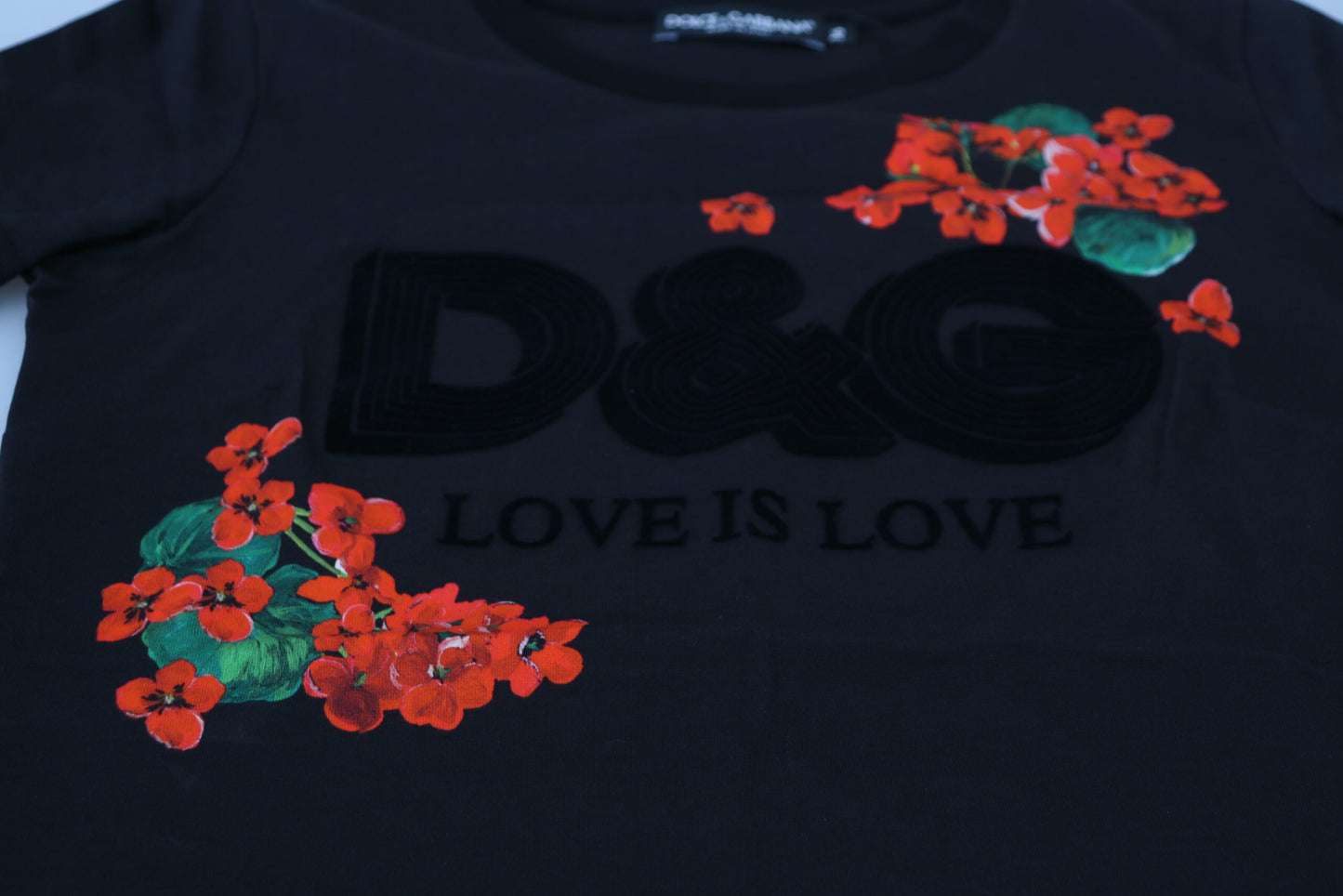 Love is Love Floral Crew Neck Tee