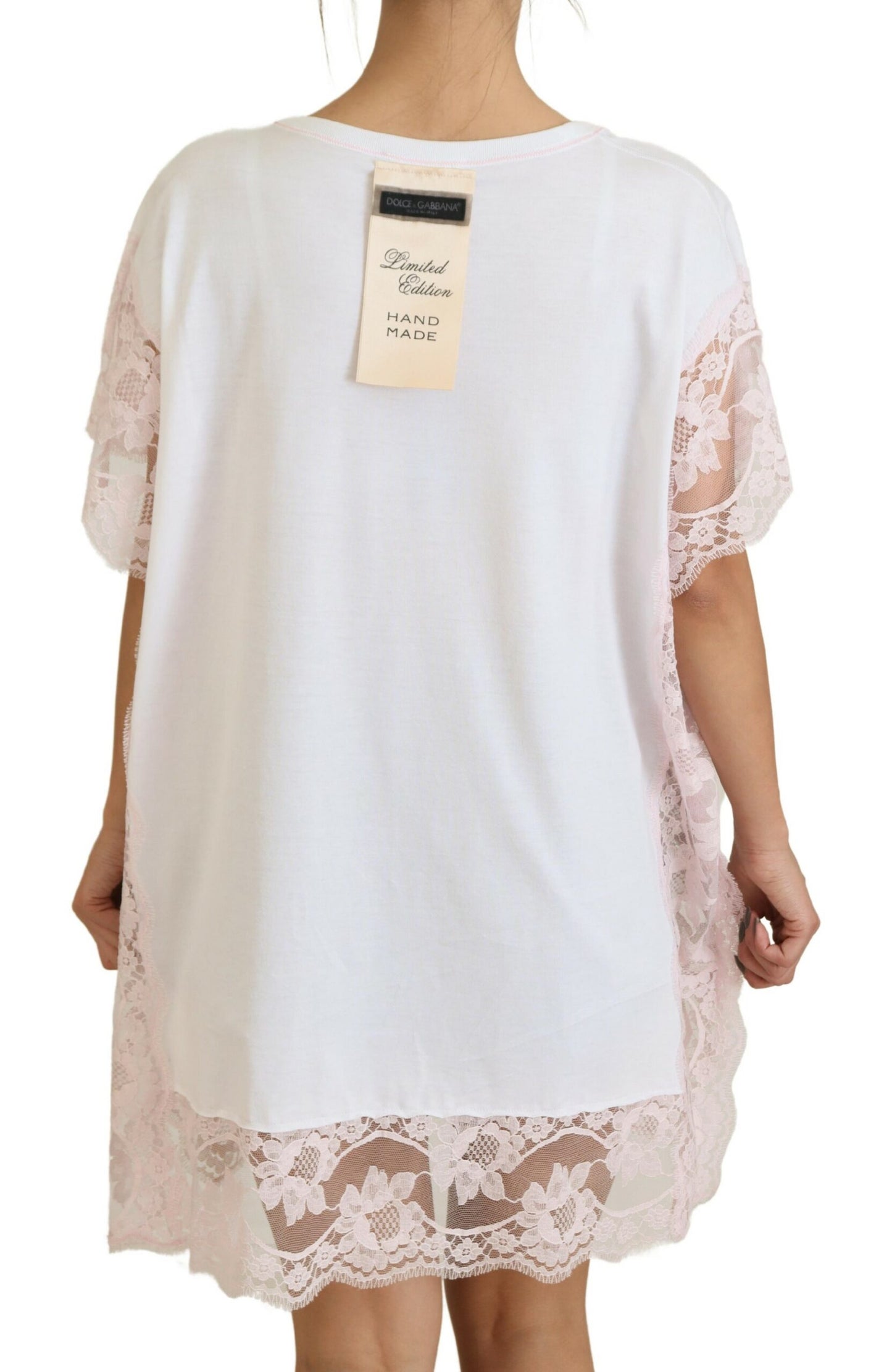 Elegant White Lace Blouse Top