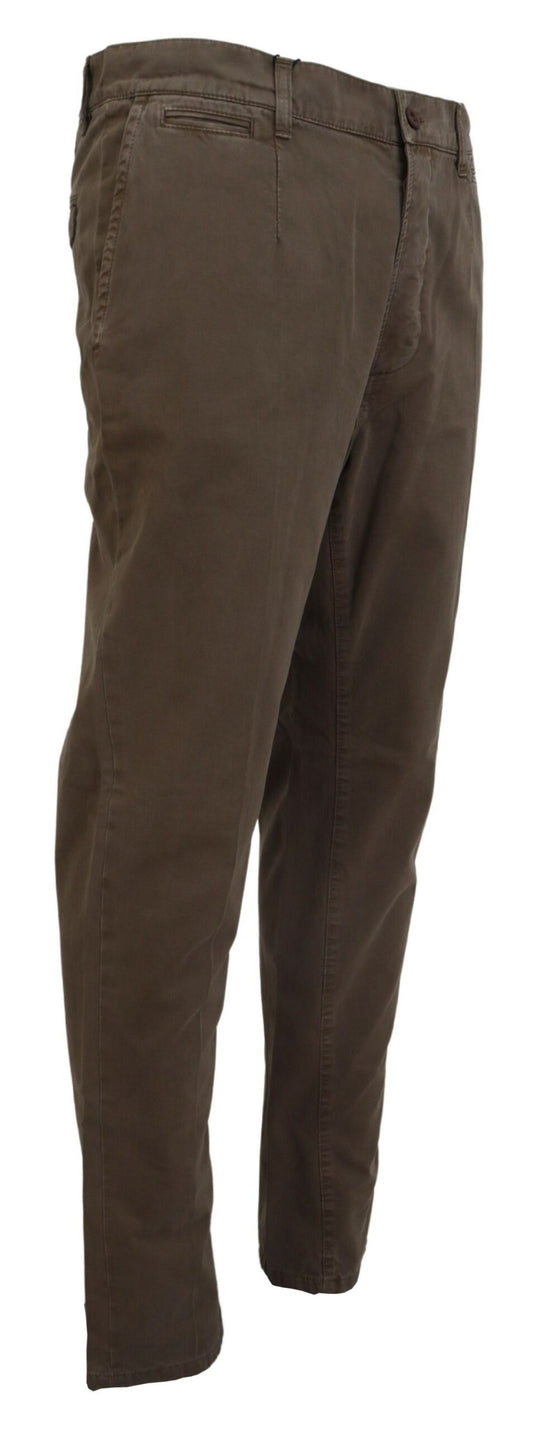 Elegant Straight Fit Denim Jeans