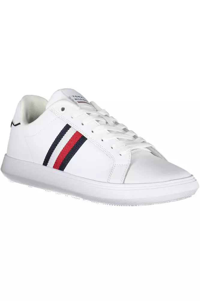 White Leather Men Sneaker