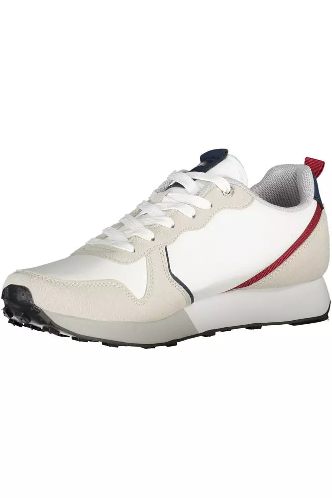 White Eco Leather Men Sneaker