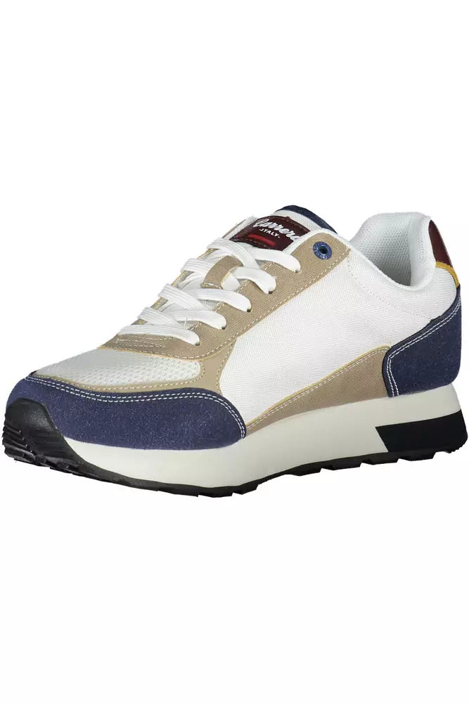 White Eco Leather Men Sneaker