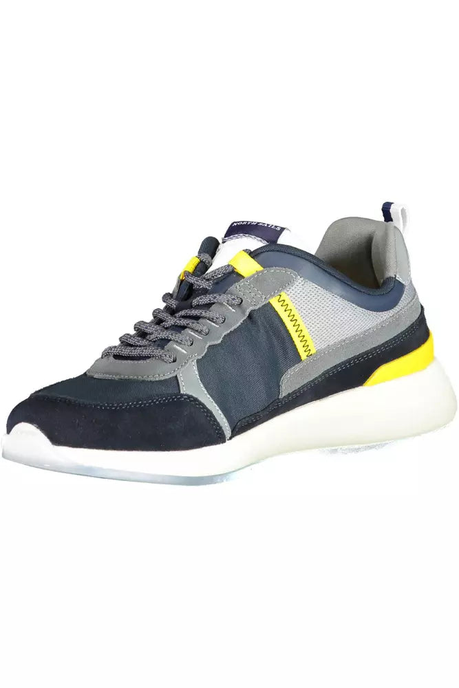 Blue Synthetic Men Sneaker
