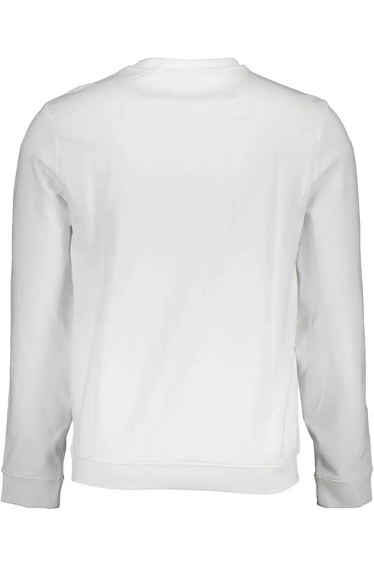 White Cotton Men Sweater