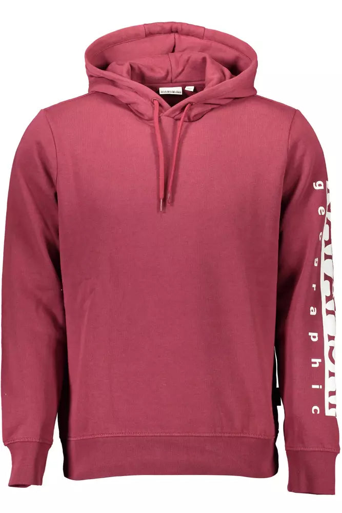 Red Cotton Men Sweater