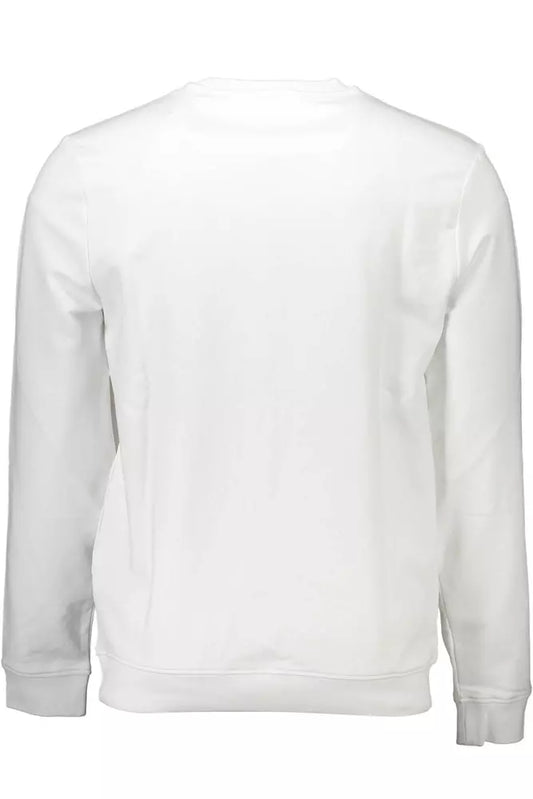 White Cotton Men Sweater