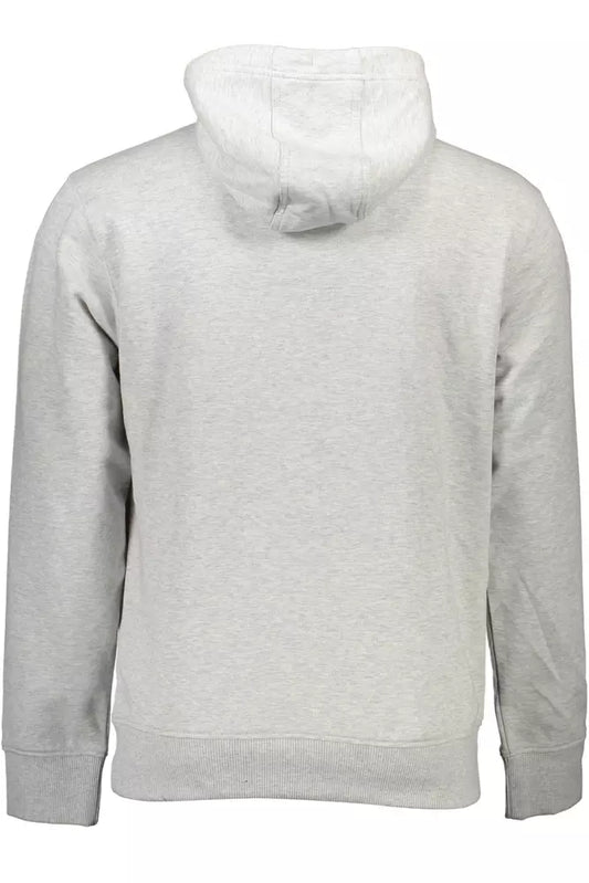 Gray Cotton Men Sweater