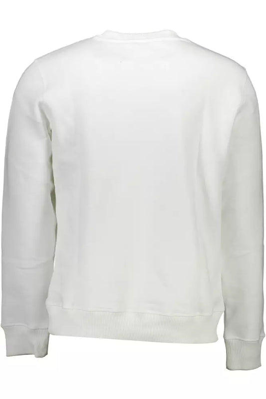 White Cotton Men Sweater