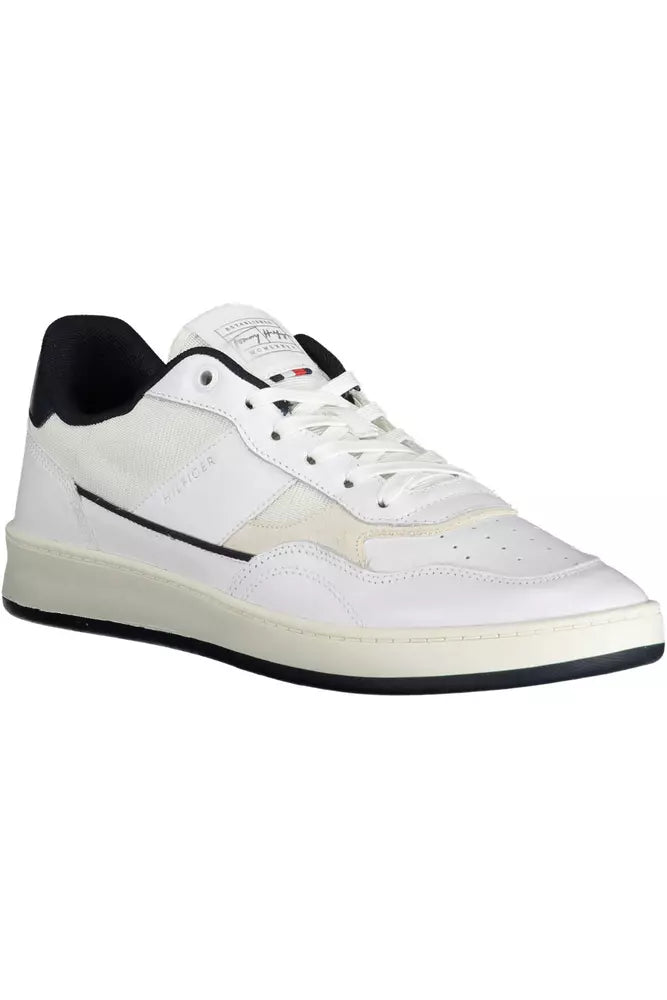 White Leather Men Sneaker