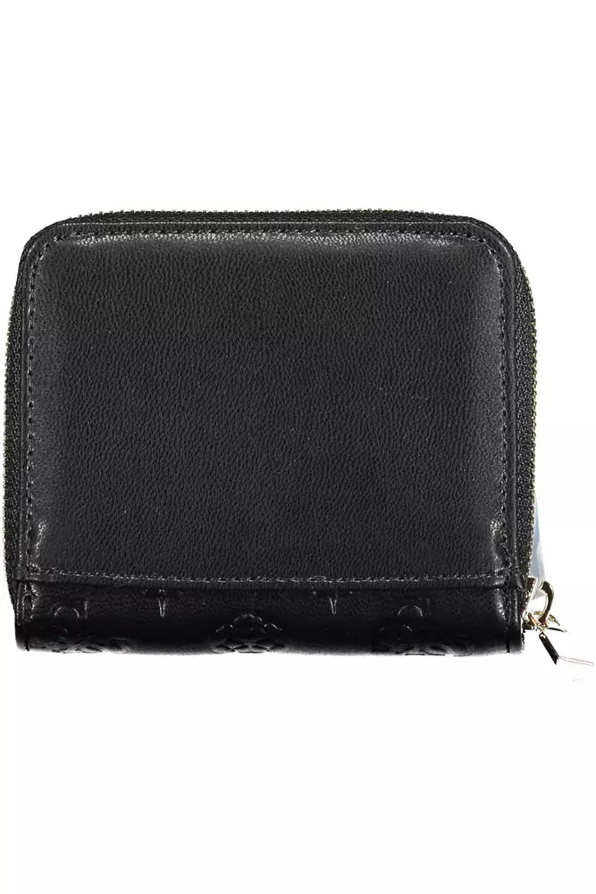 Black Polyethylene Women Wallet
