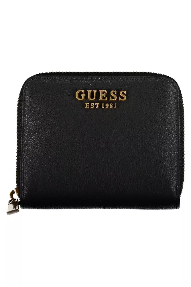 Black Polyethylene Women Wallet