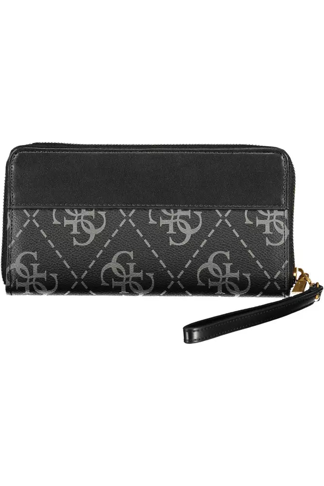 Black Polyethylene Men Wallet