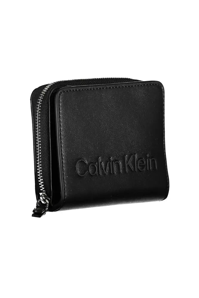 Black Polyethylene Men Wallet