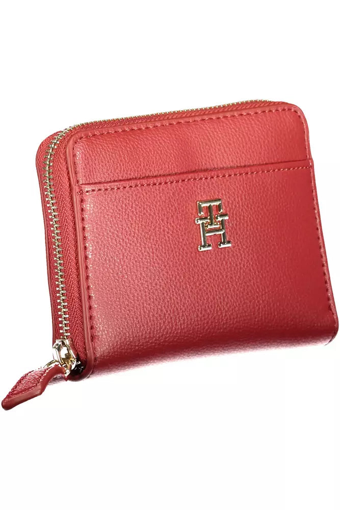 Pink Polyester Women Wallet