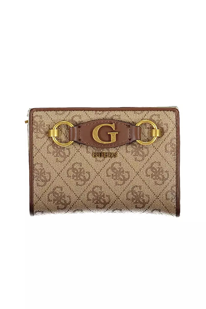 Beige Polyethylene Men Wallet