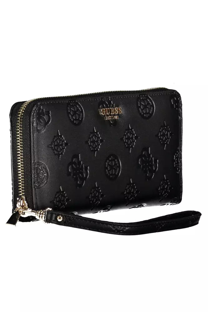 Black Polyethylene Men Wallet