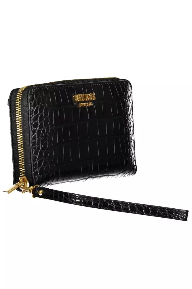 Black Polyethylene Men Wallet
