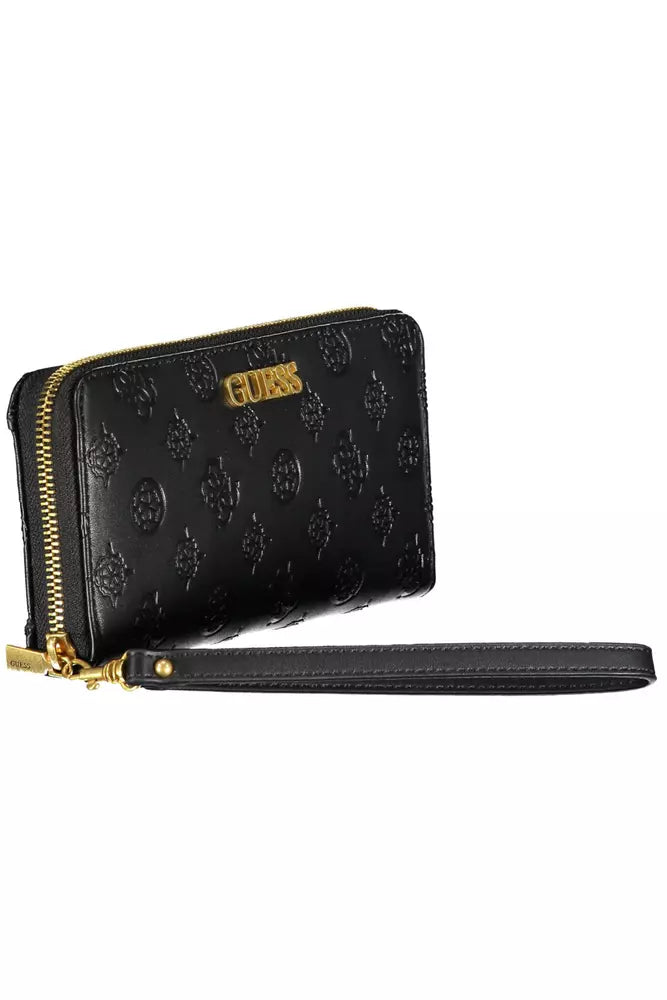 Black Polyethylene Men Wallet