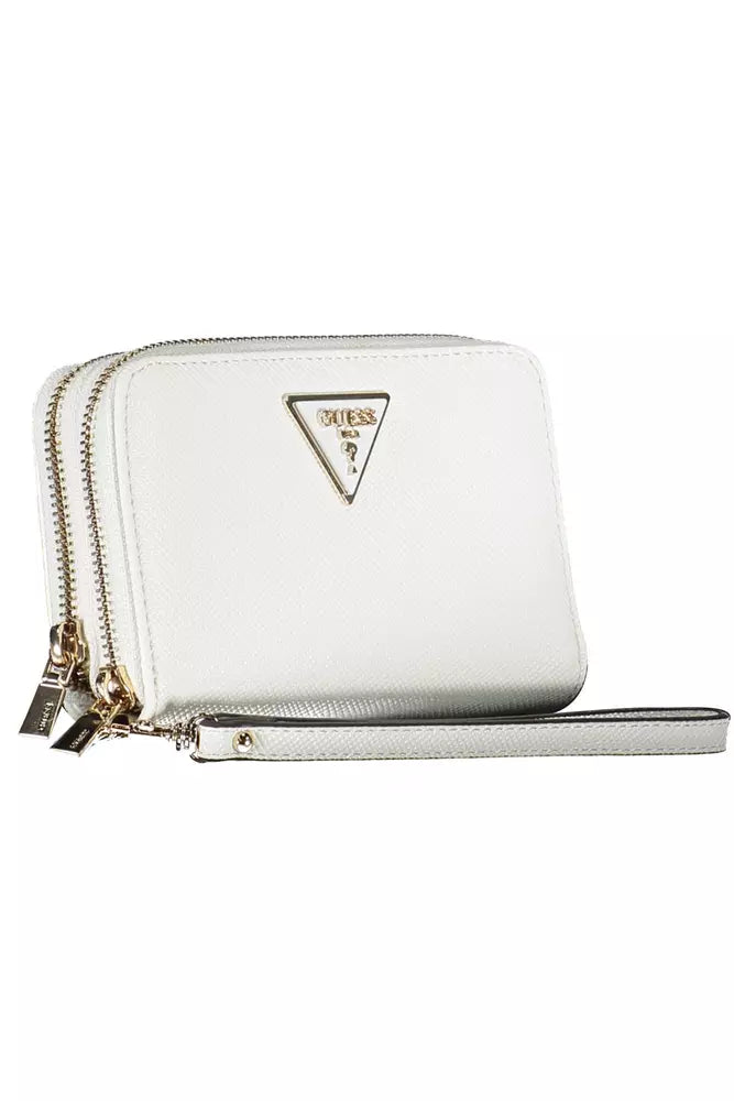 White Polyethylene Men Wallet