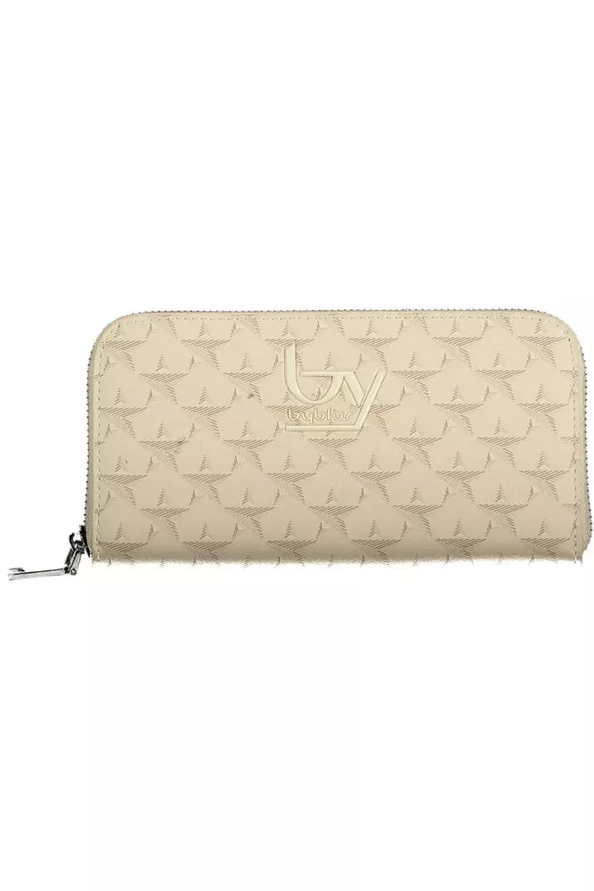 Beige PVC Men Wallet