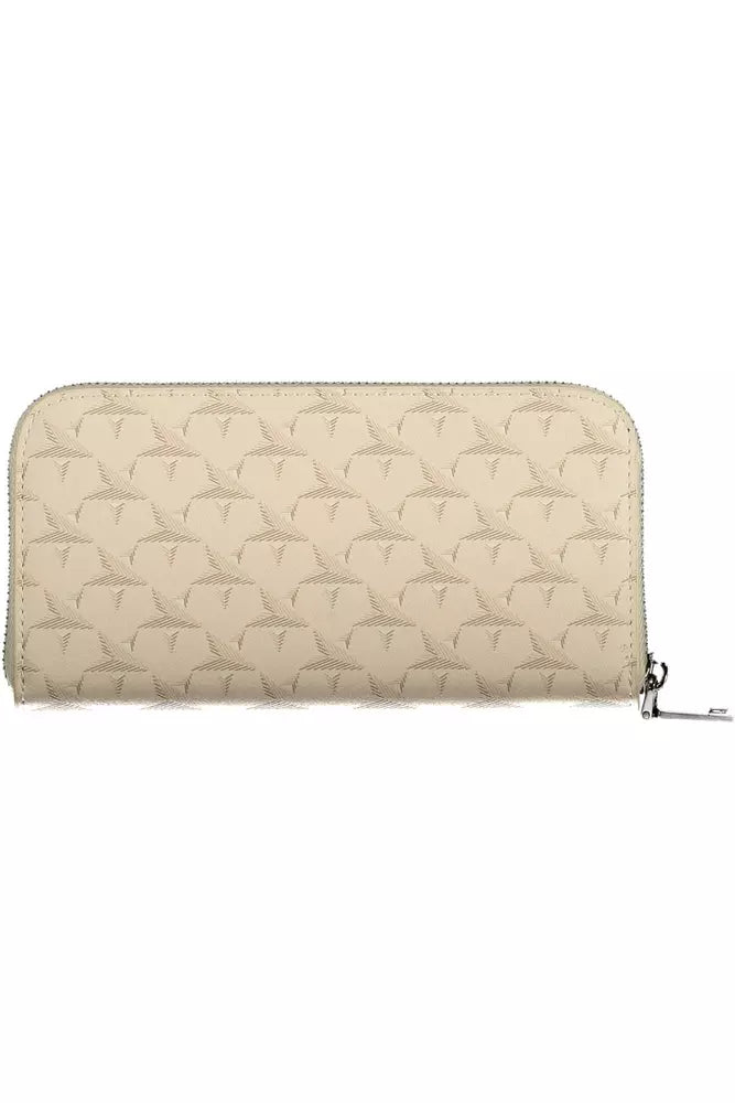 Beige PVC Men Wallet