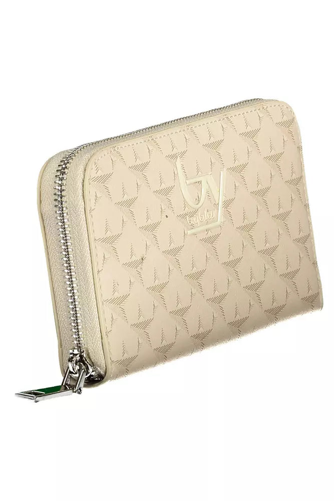 Beige PVC Men Wallet