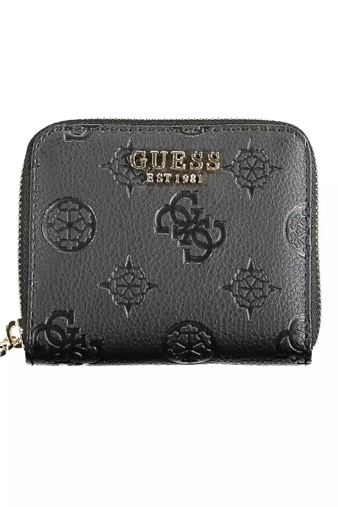 Black Polyethylene Women Wallet
