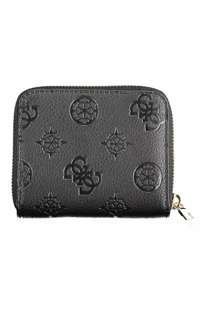 Black Polyethylene Women Wallet