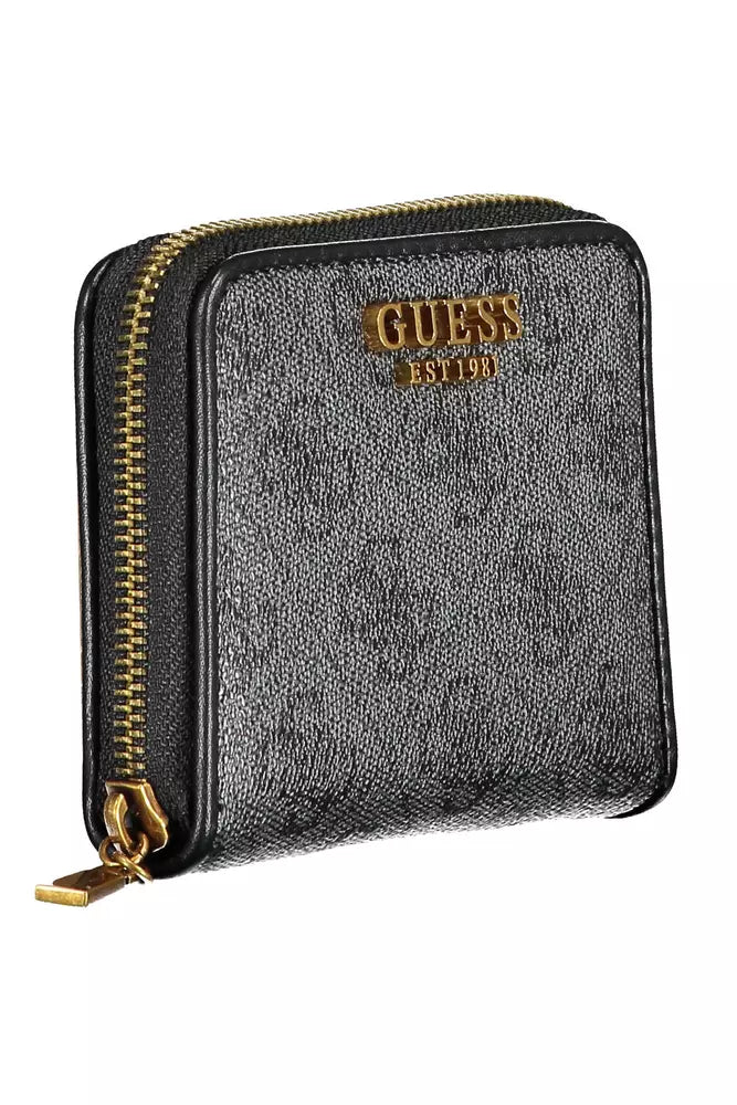 Black Polyethylene Men Wallet