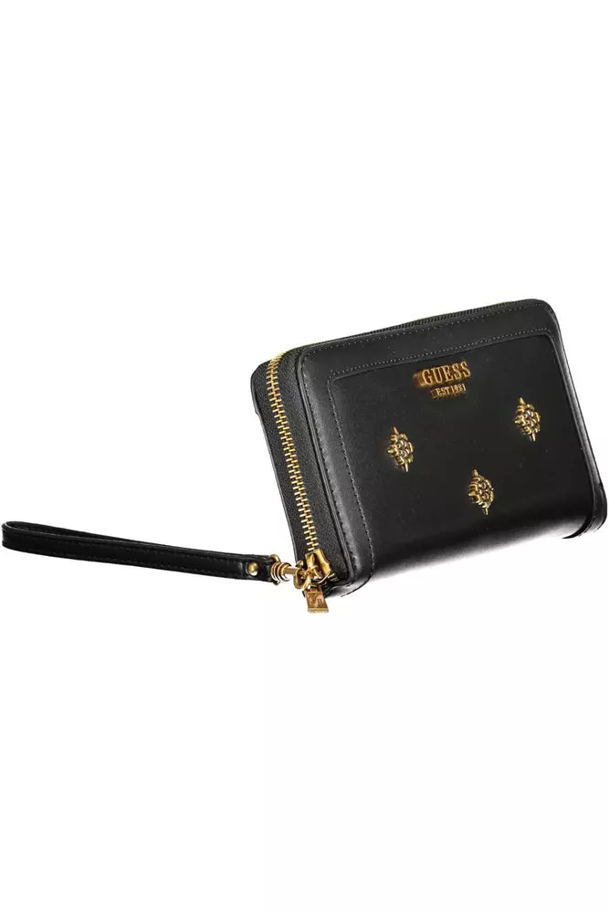 Black Polyethylene Men Wallet